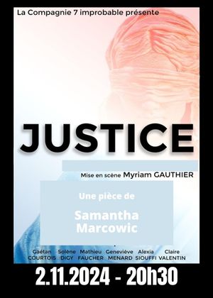 justice, samantha marcowic, bordeaux, compagnie 7 improbable